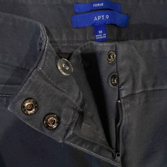 Apt 9 women’s Gray size 10 ankle pants - Picture 3 of 4